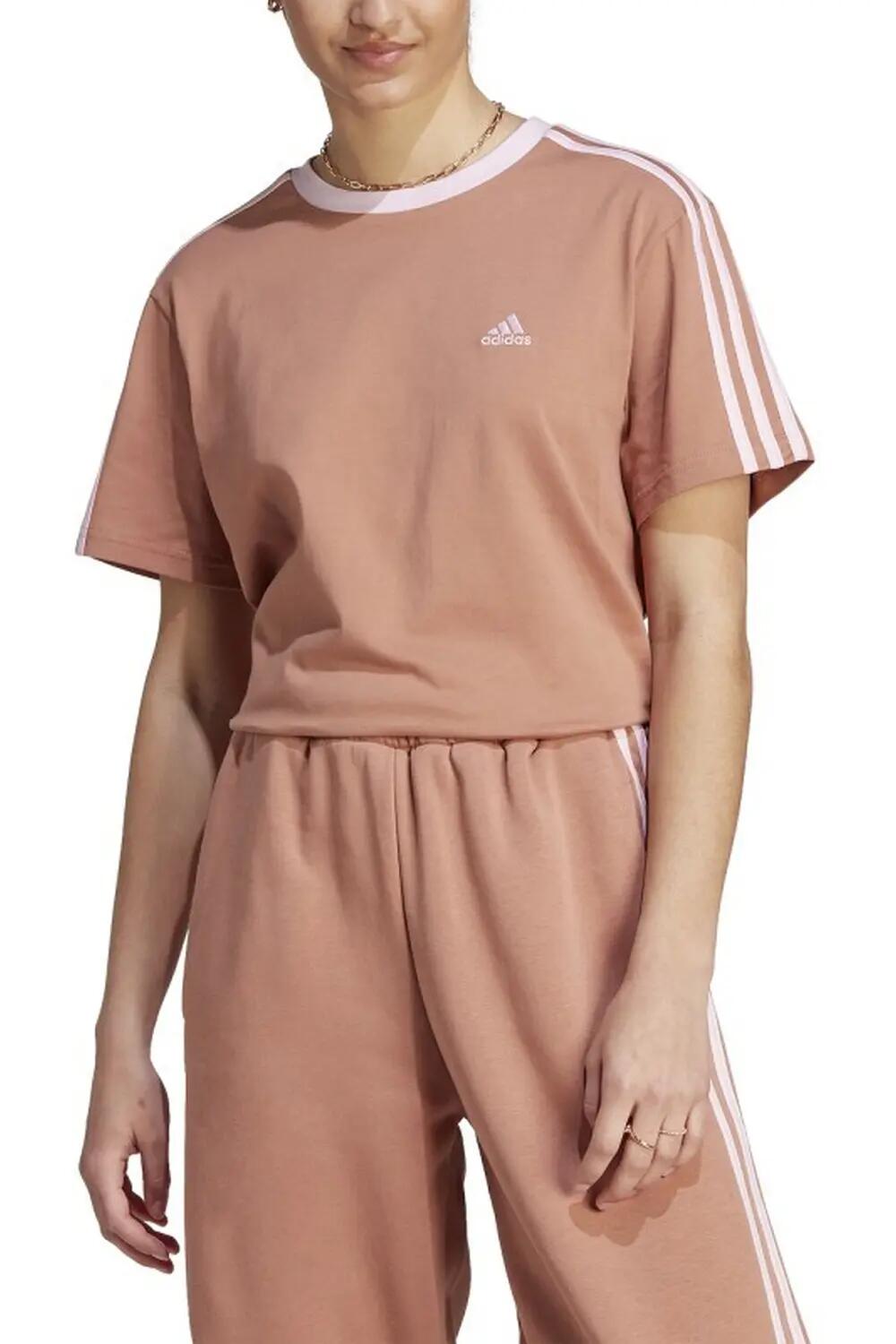Camiseta esencial 3Stripe mujer 2/4