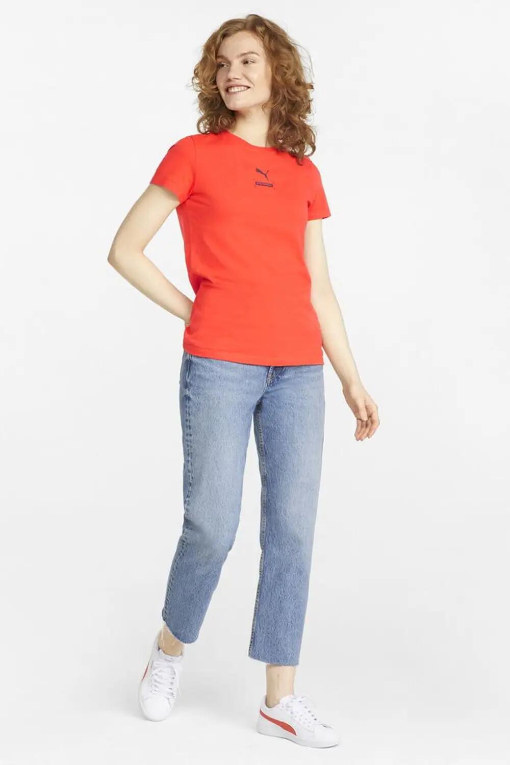 Puma Better Tee en color Firelight, talla XL 3/3