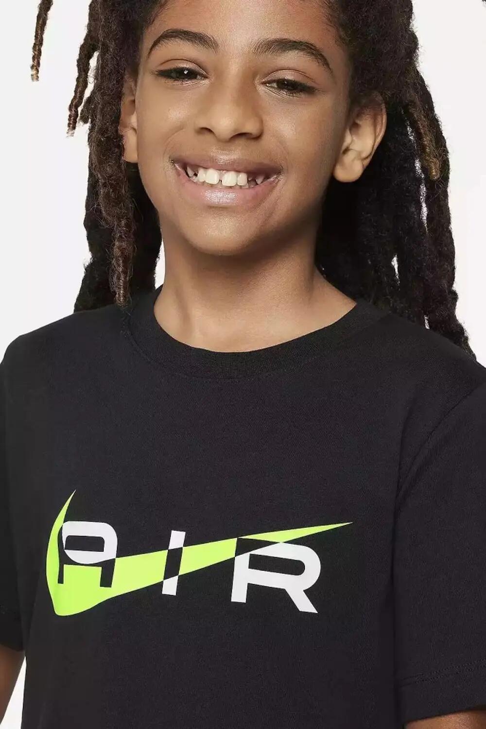 Camiseta Nike Air para niños grandes - Multicolor, talla 10 3/3