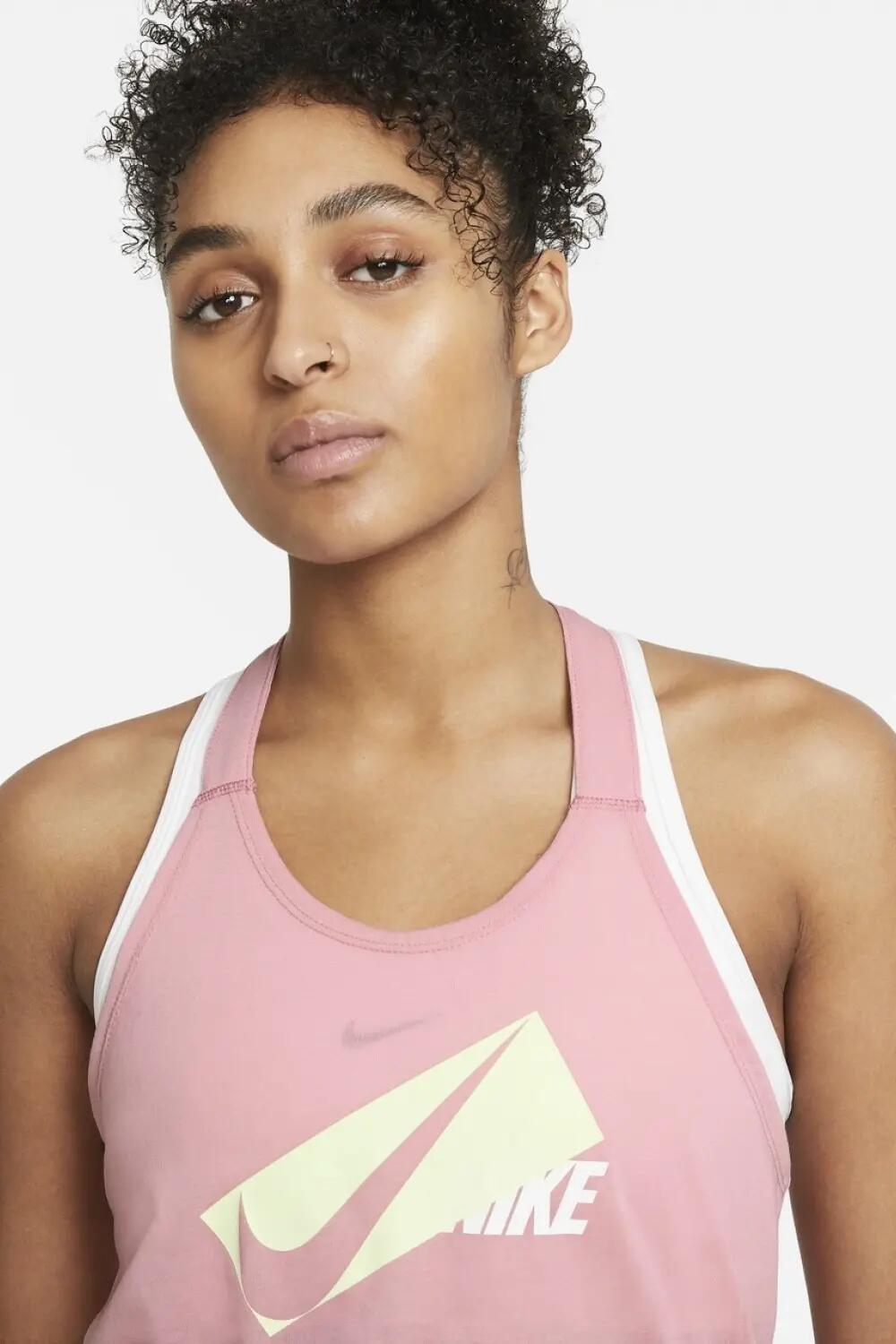 Sujetador deportivo Nike Dri-FIT Elastika Mujer Graph 3/4