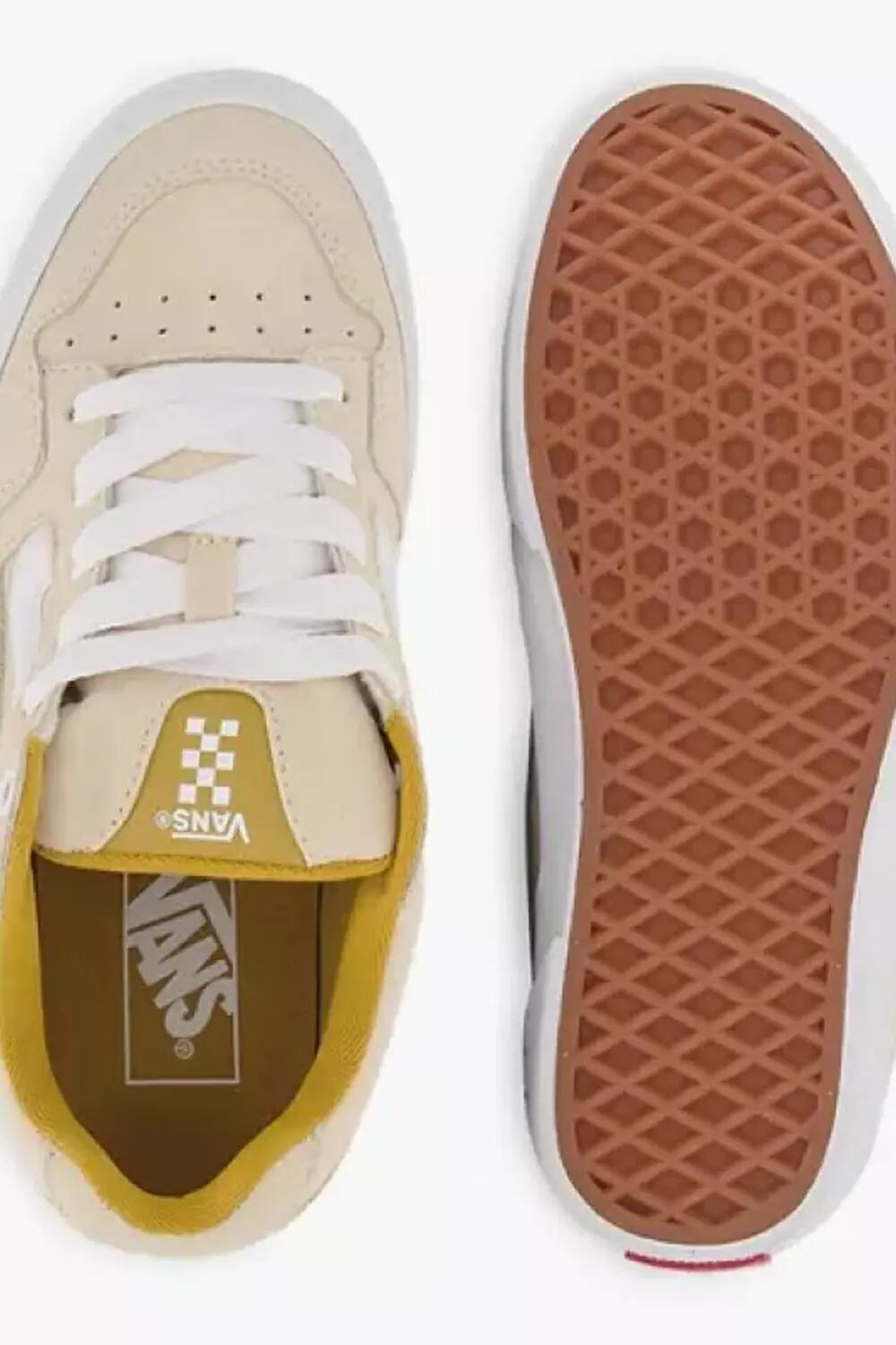 Vans Caldrone retro pop Beige sneakers. 4/5