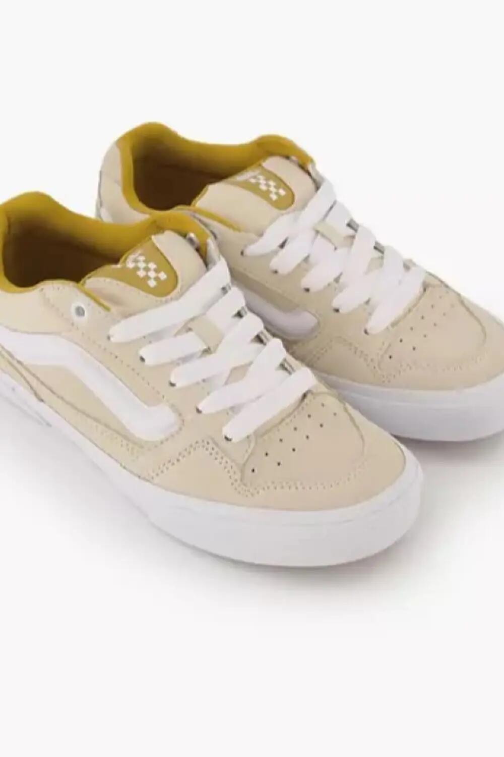 Vans Caldrone retro pop Beige sneakers. 2/5