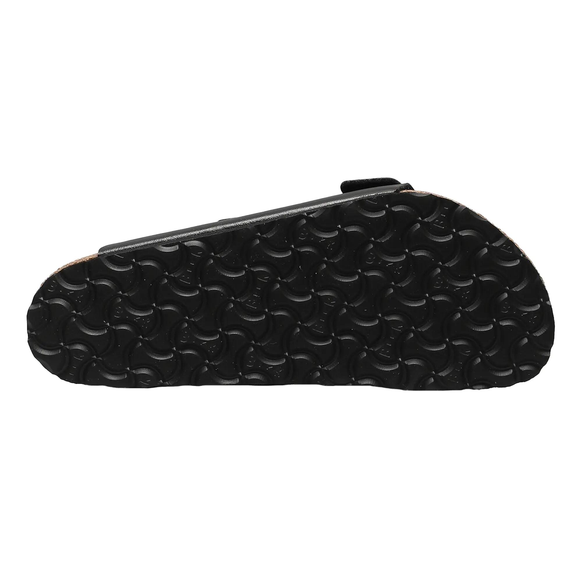 Volwassen unisex Arizona lederen sandalen (Zwart) 5/5