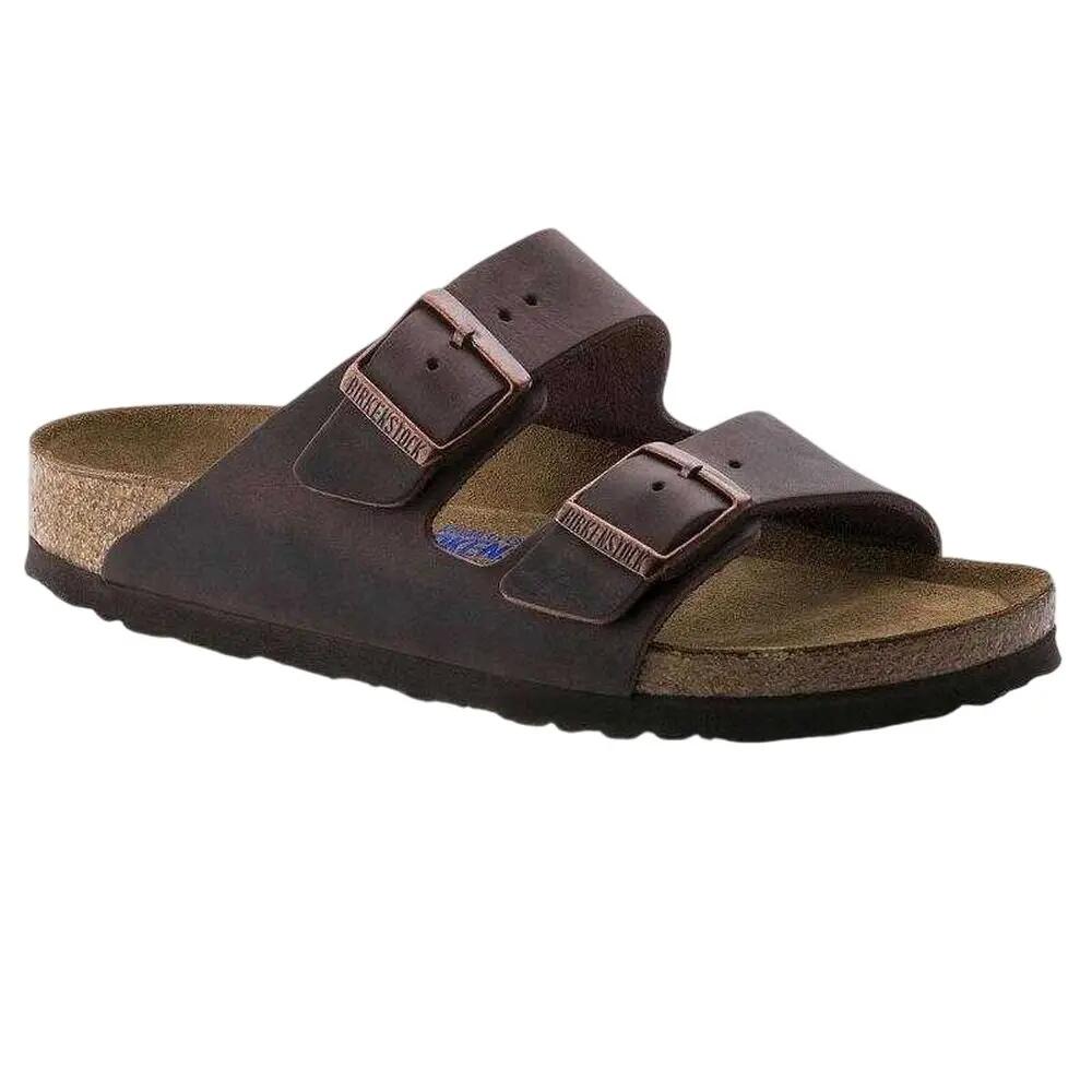 Sandálias Arizona em pele oleada para senhora/senhora (Brown) 6/6