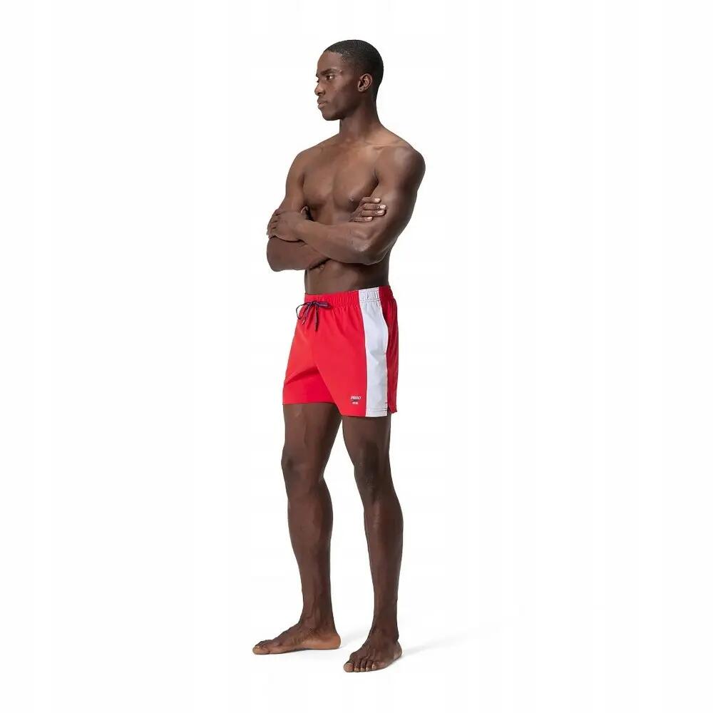 Short De Bain VOLLEY Homme (Rouge) 5/5