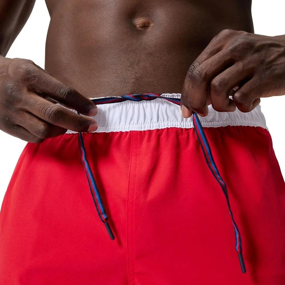 Short De Bain Style Logo VOLLEY Homme (Rouge) 5/6