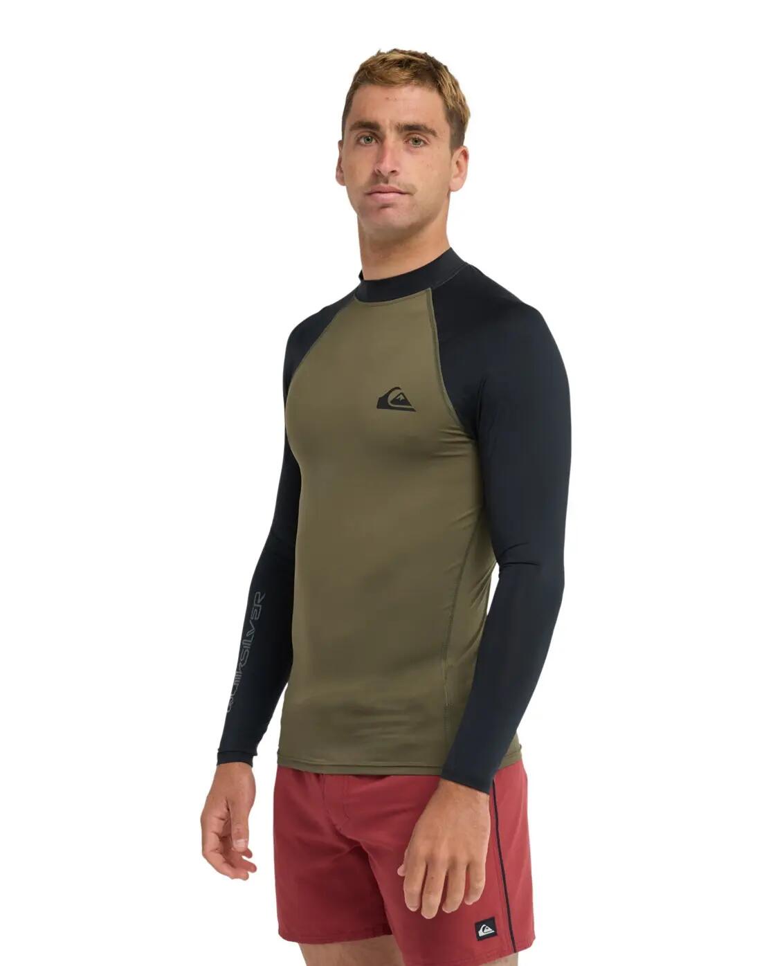 T-shirt de surf à manches longues UPF50 EVERYDAY Vert Homme 4/6