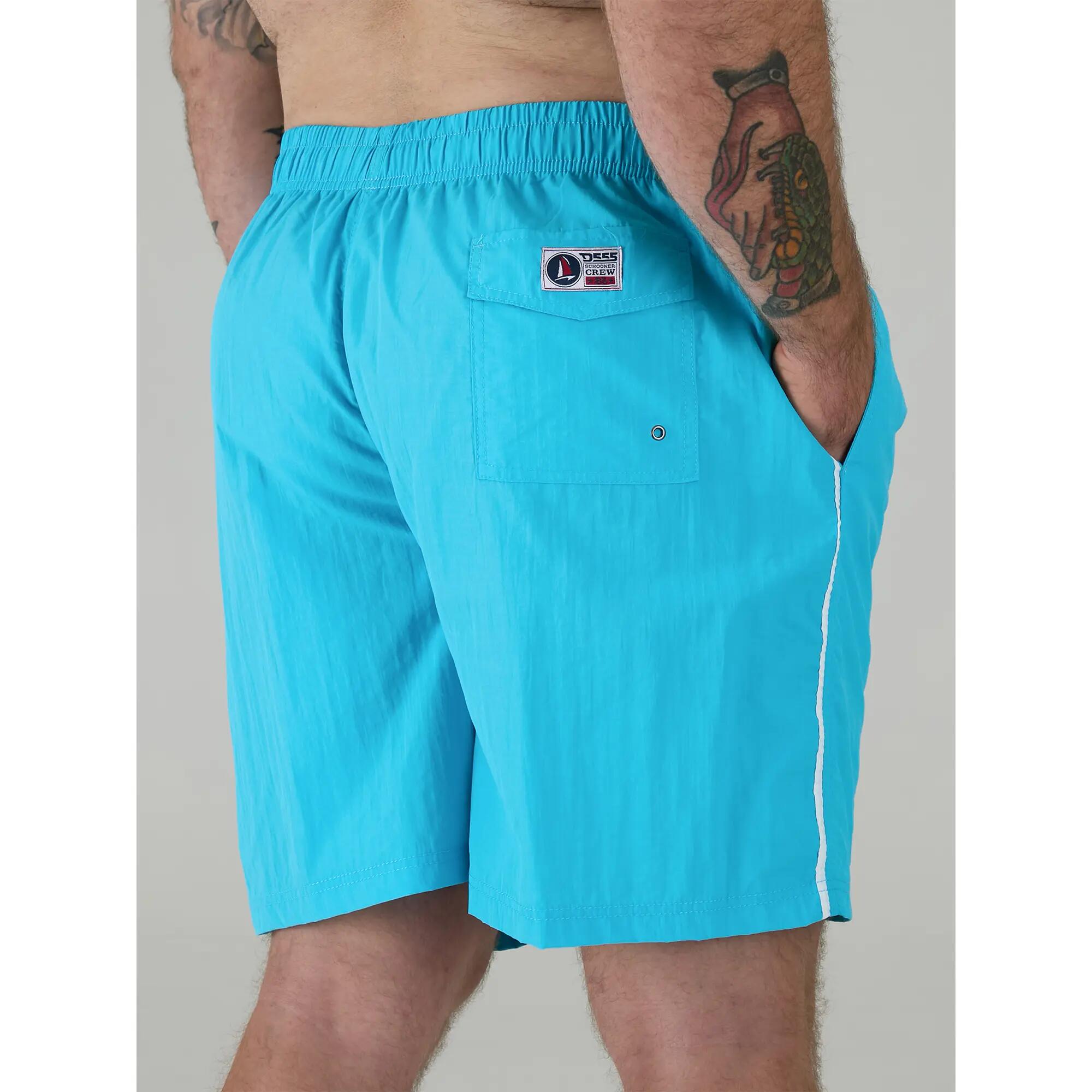 D555 Short De Bain Uni À Taille Élastiquée YARROW Homme (Bleu) 6/6