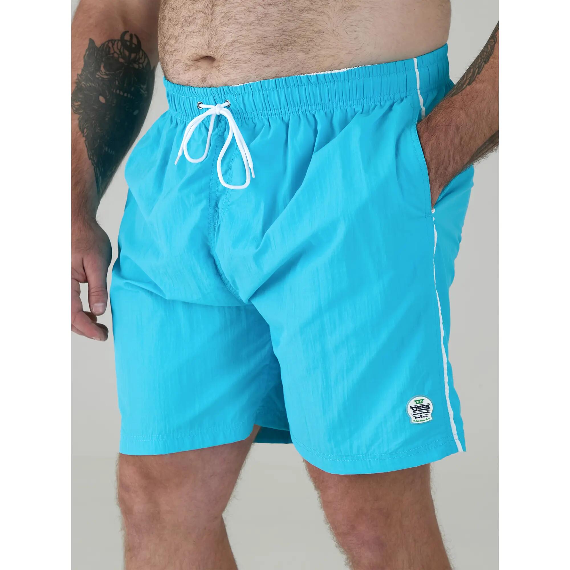 D555 Short De Bain Uni À Taille Élastiquée YARROW Homme (Bleu) 5/6