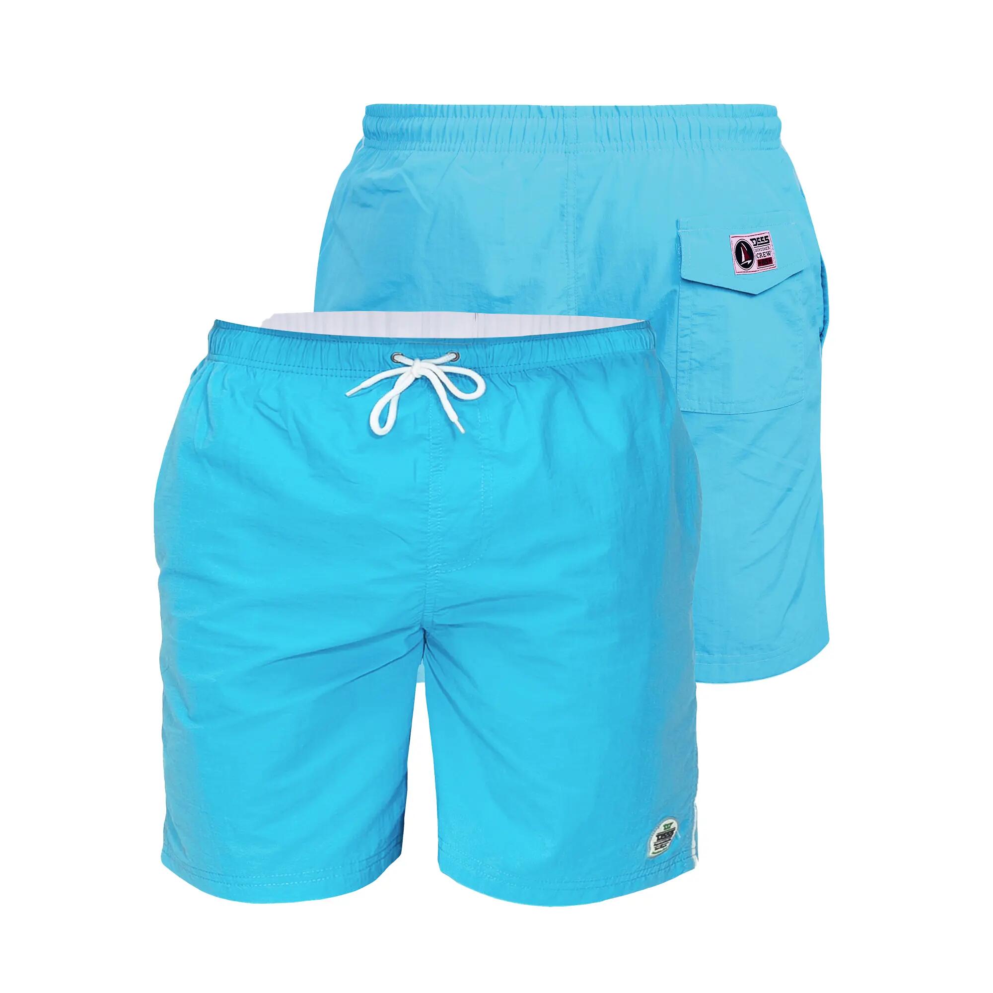 D555 Short De Bain Uni À Taille Élastiquée YARROW Homme (Bleu) 4/6