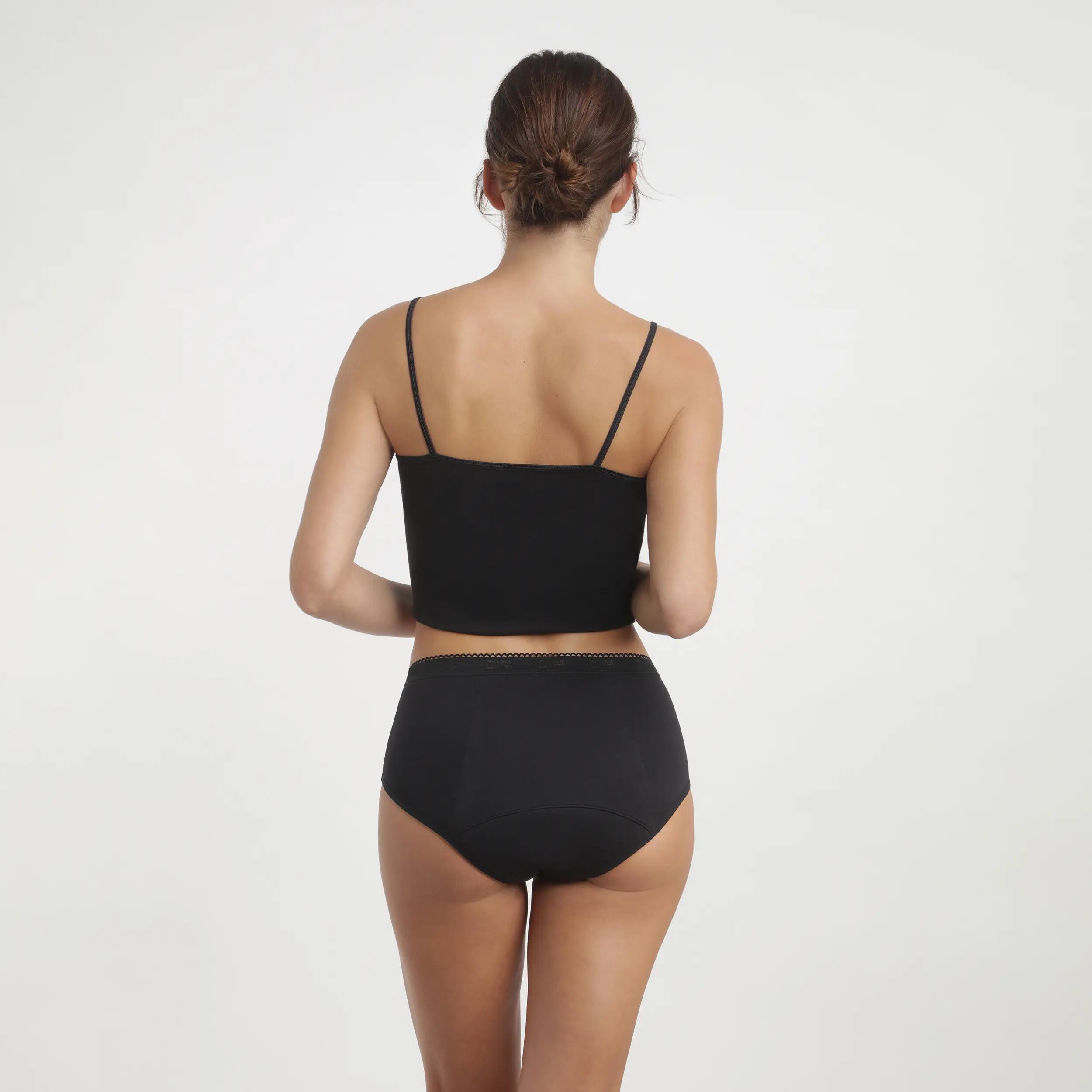 Shorty menstruel femme pour flux très abondant Dim Protect 4/7