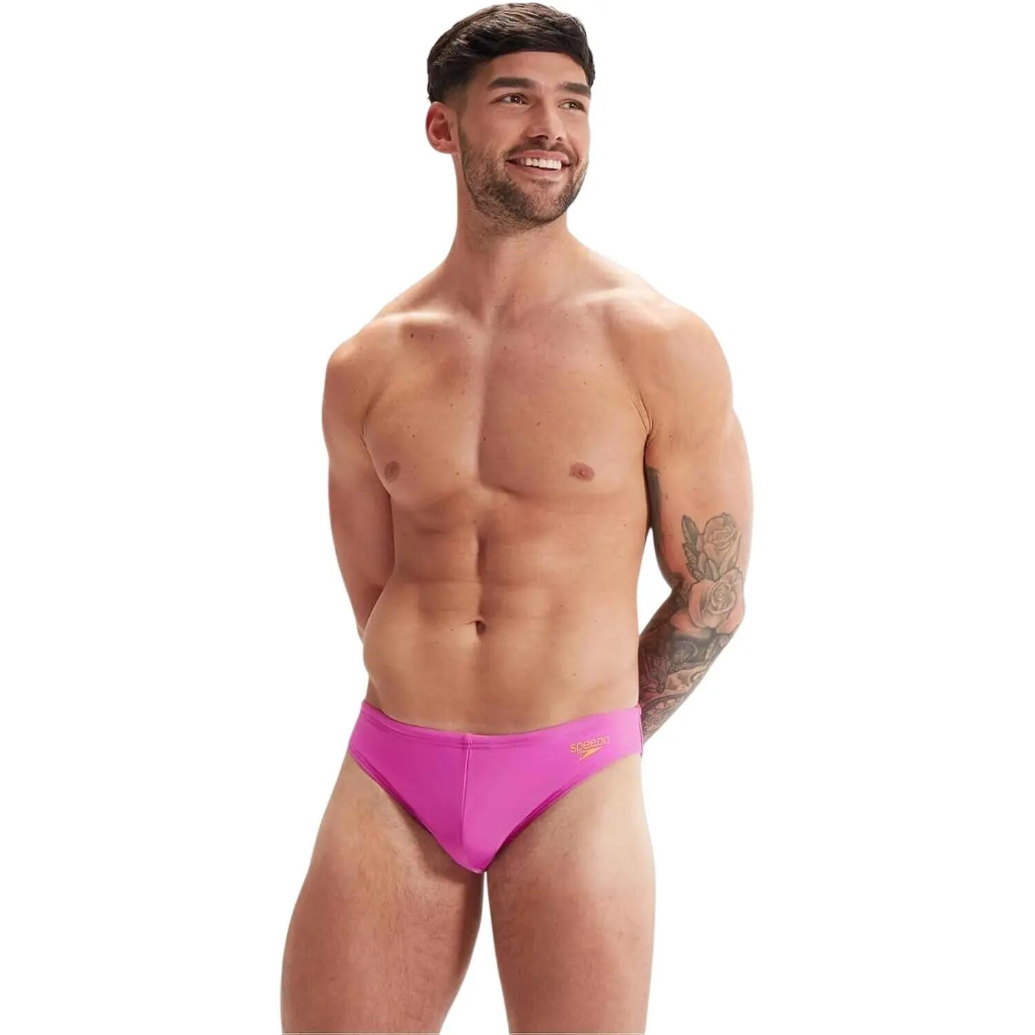 Mens Solar Swim Briefs (Purple) 4/4