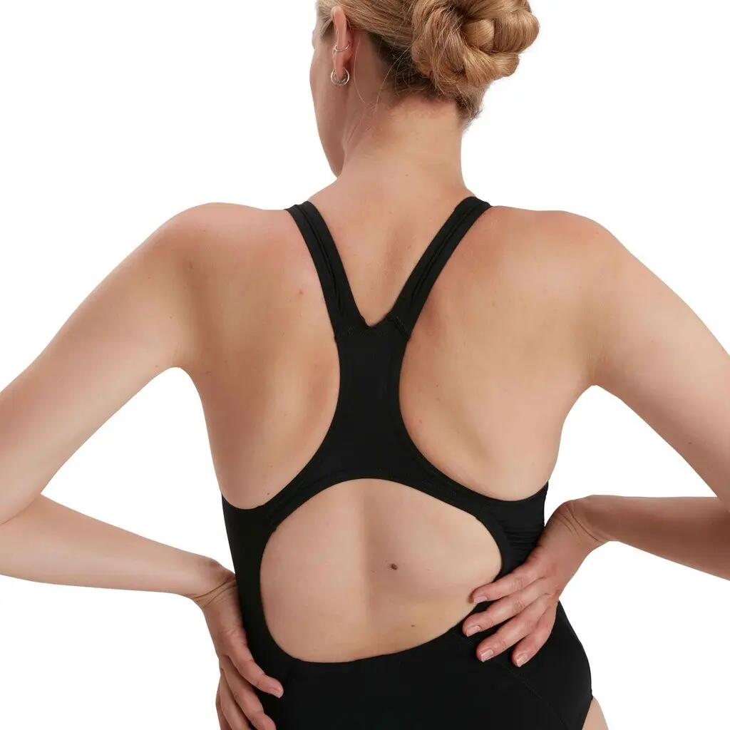 Maillot De Bain Uni 1 Pièce MEDALIST Femme (Noir) 6/6