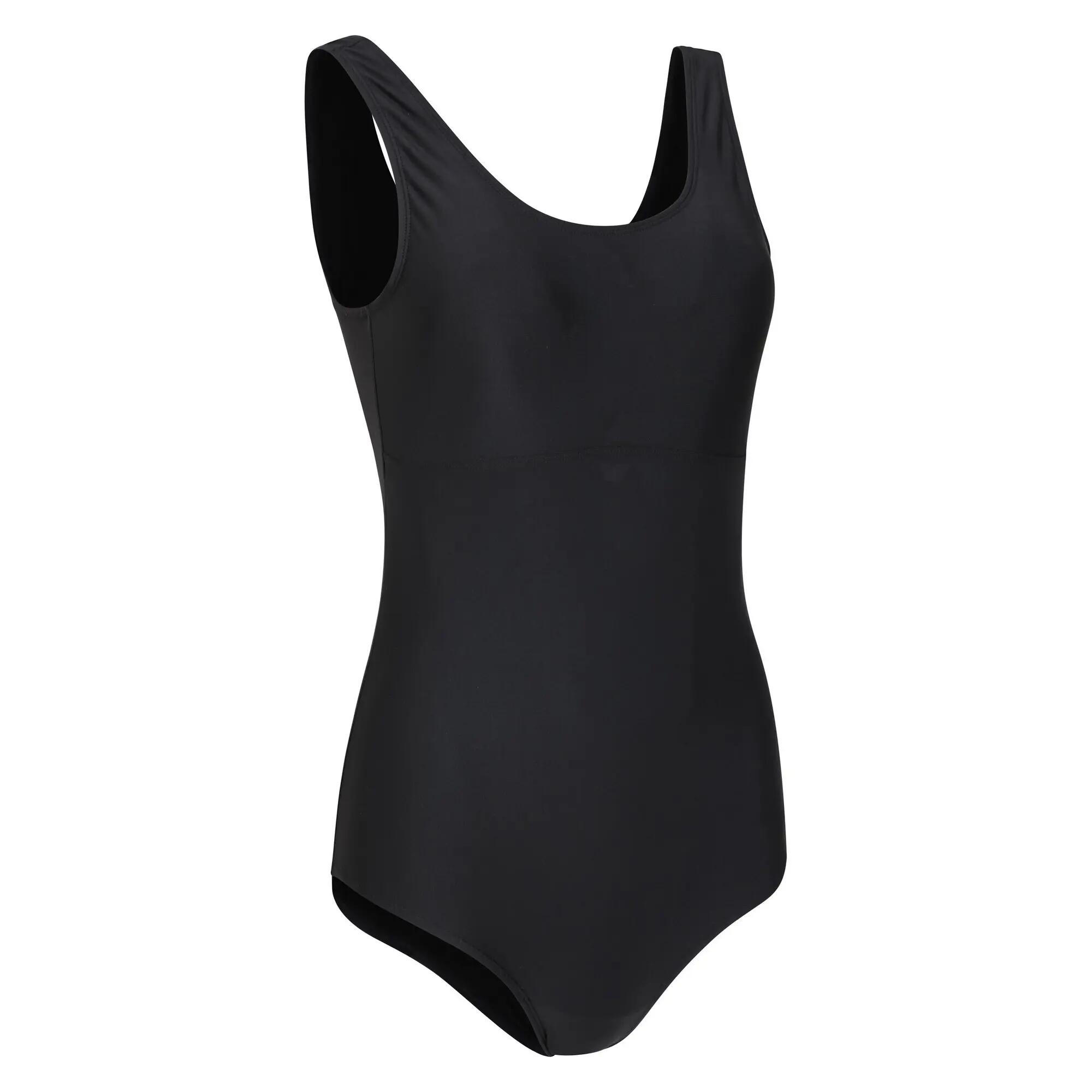 Womens/Ladies Harlyn One Piece Swimsuit (Black) 5/5