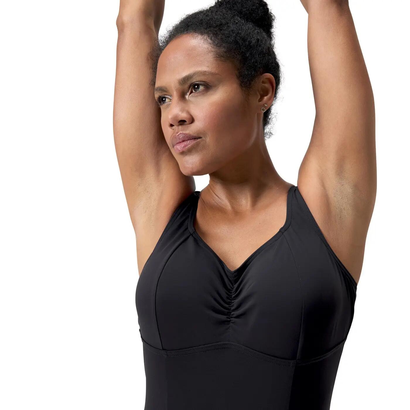Maillot De Bain 1 Pièce SHAPING AQUANITE Femme (Noir) 6/6