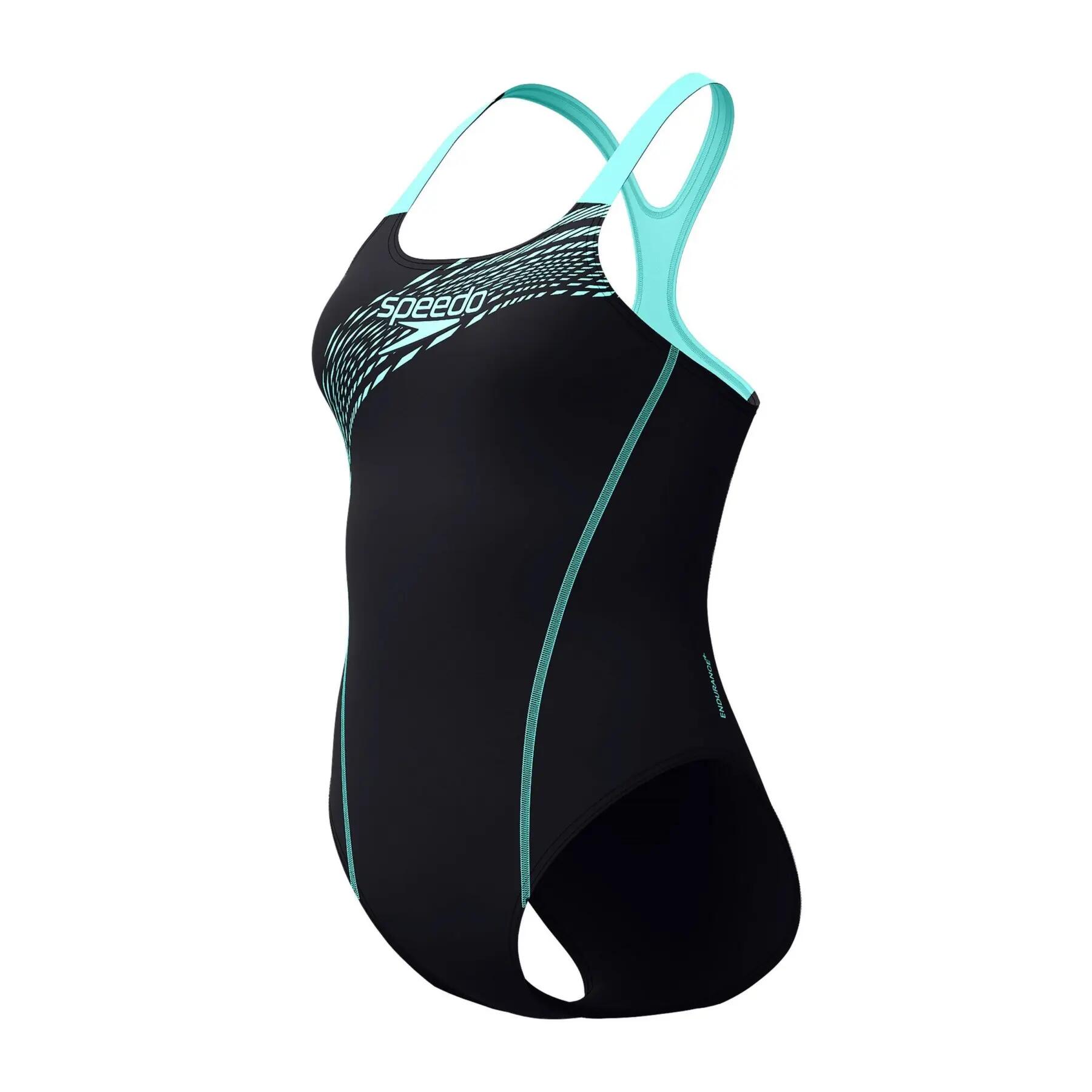 Maillot De Bain 1 Pièce Dos Nageur Motif/style Imprimé Graphique MEDLEY Femme 6/7
