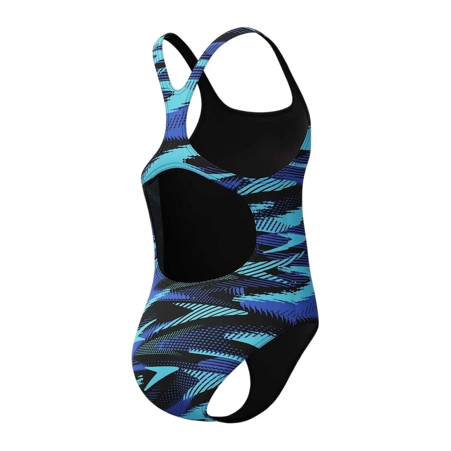 Maillot De Bain 1 Pièce Motif/style Imprimé Graphique HYPER BOOM Fille (Bleu 4/5