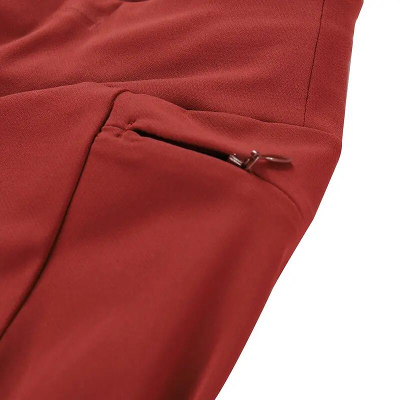 Leggings de outdoor GERWA 2 mujer ALPINE PRO Rojo oscuro 8/11