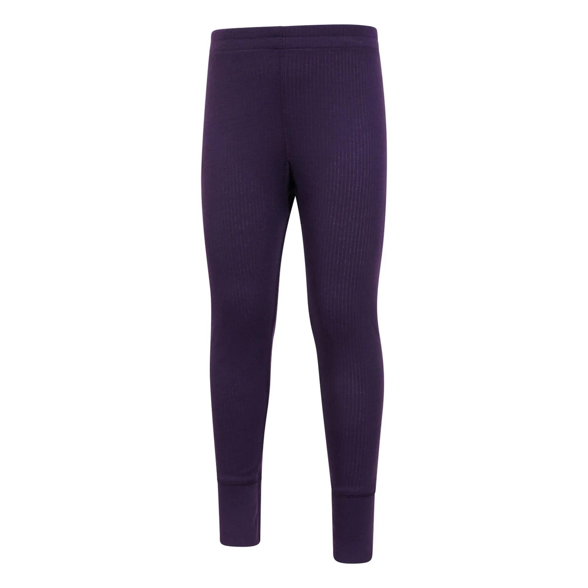 Leggins Termici Bambini Mountain Warehouse Talus Viola Scuro 3/5