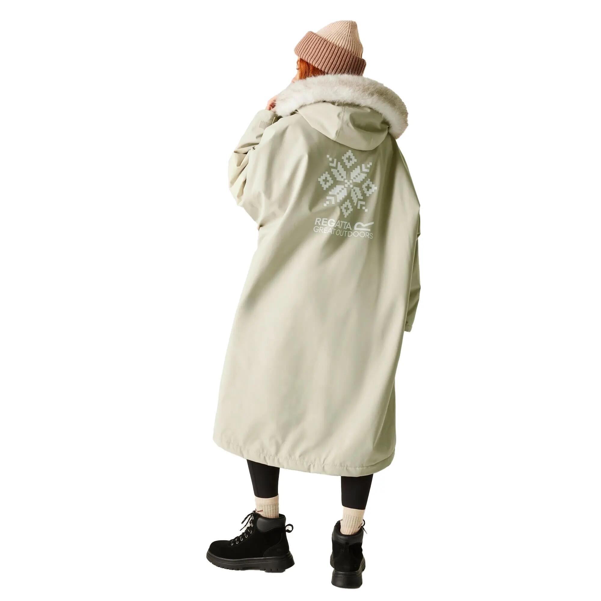 Peignoir À Langer Imperméable Adulte (Blanc Lunaire) 6/6