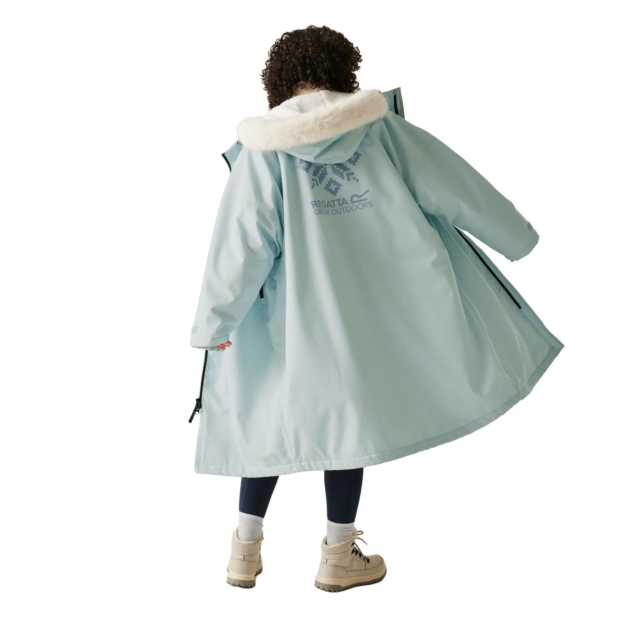 Peignoir À Langer Imperméable Adulte (Bleu) 6/6