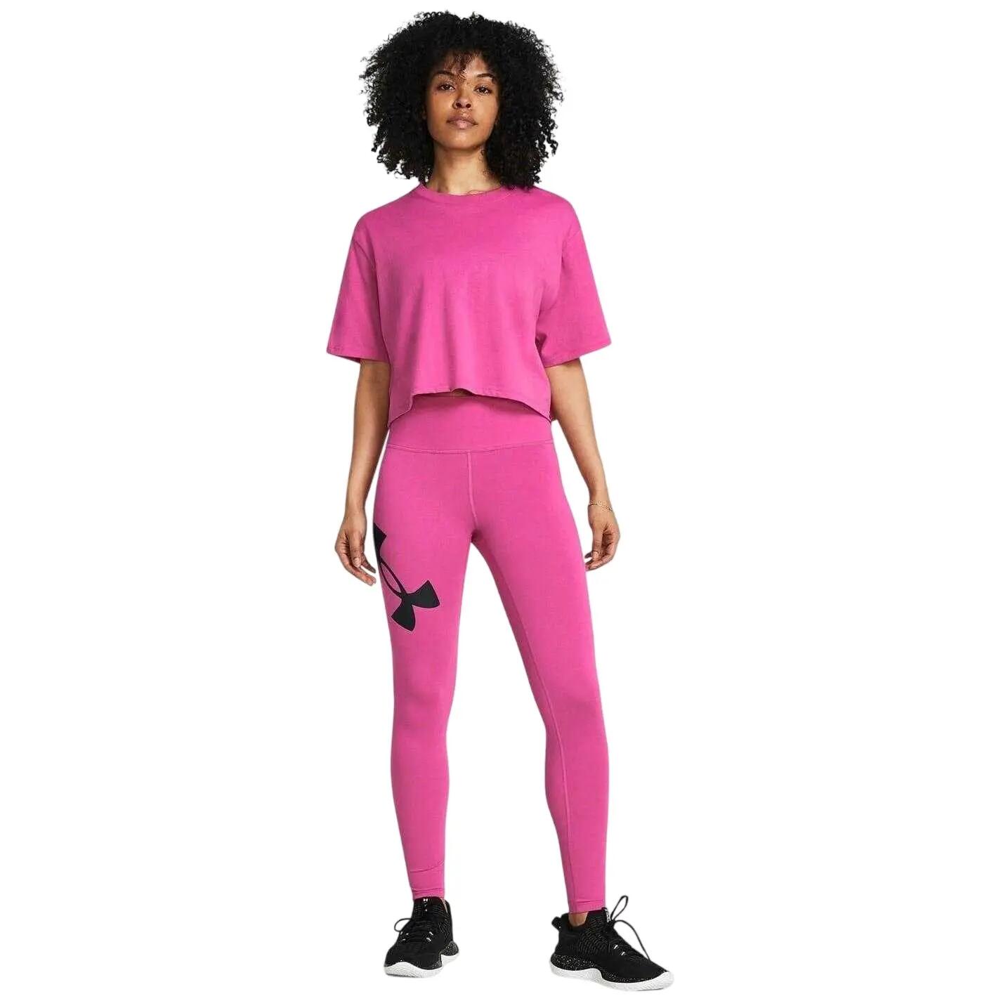 Legging CAMPUS Femme (Rose / Noir) 5/5