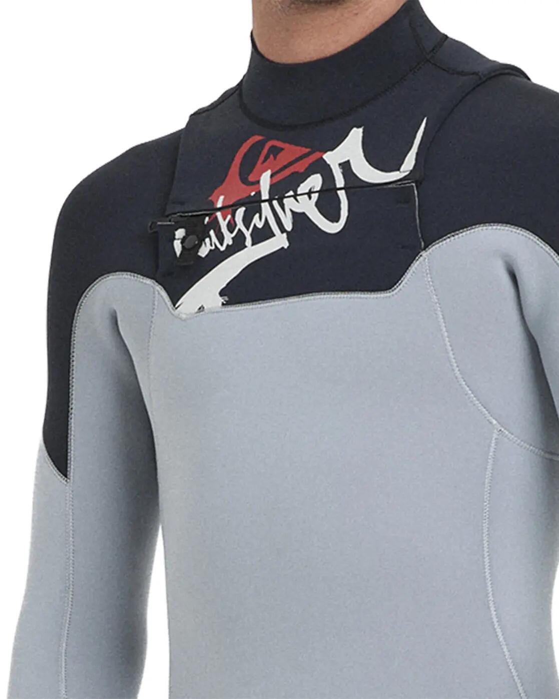 Combinaison de surf zip poitrine YOUNG GUNS 3/2MM Gris Homme 3/3