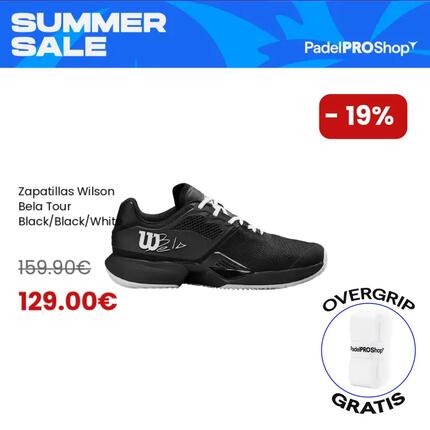 Chaussures Wilson Bela Tour Noir/blanc 2025