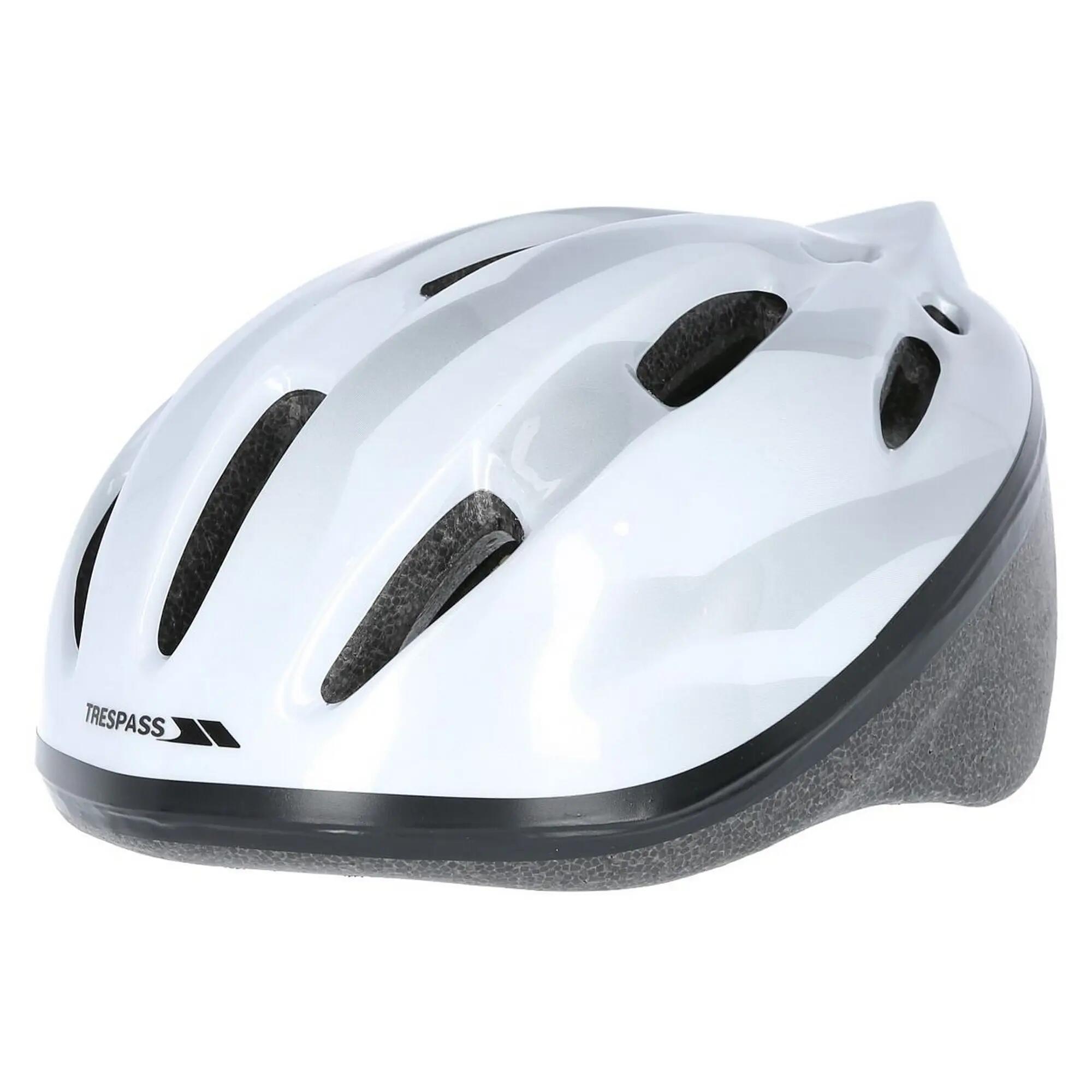 Casco de Seguridad Cranky de Ciclismo para Niños/Niñas Blanco 7/7