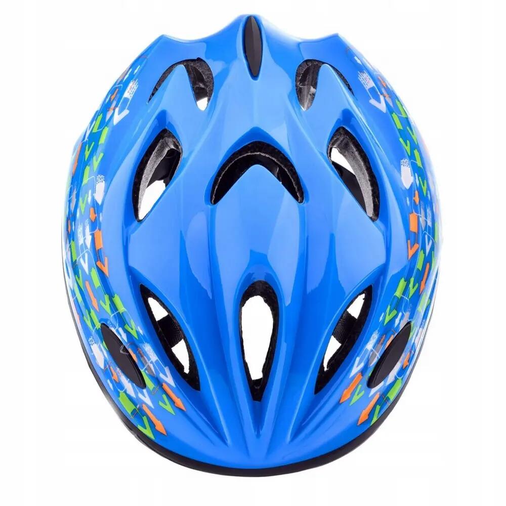Pfeil Fahrradhelm Kinder Blau 5/5