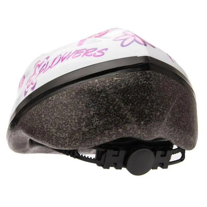 Casque Cyclisme Motif/style Floral Et Papillon Enfant (Blanc) 6/6
