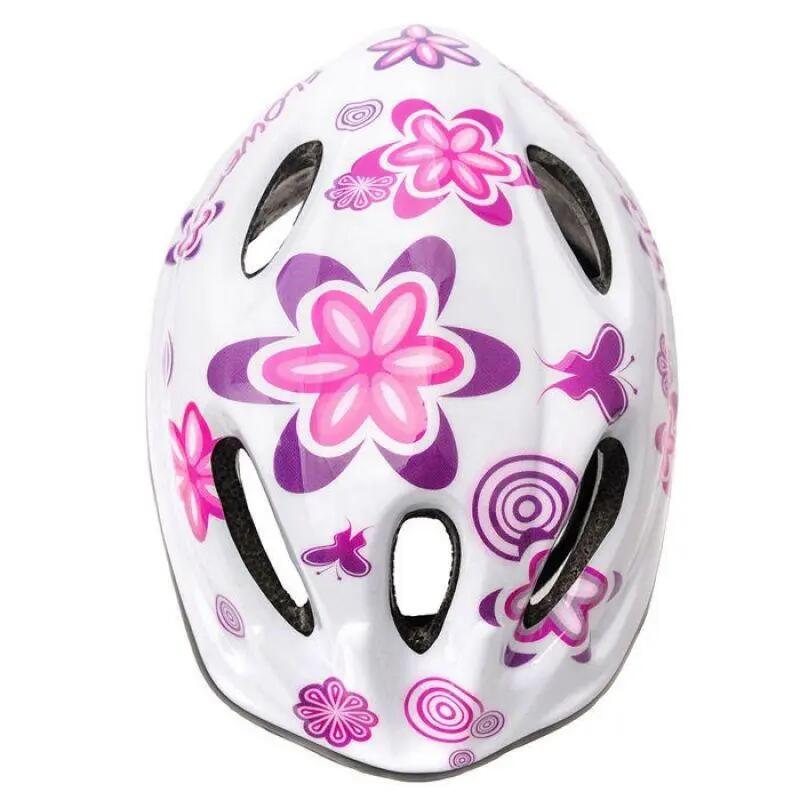 Casque Cyclisme Motif/style Floral Et Papillon Enfant (Blanc) 5/6