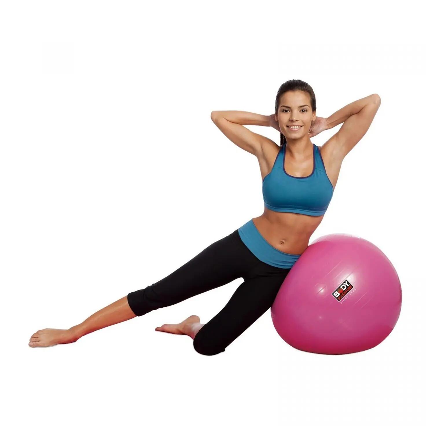 Balón de Ejercicio de Antiexplosión Rosa Talla Única 5/5
