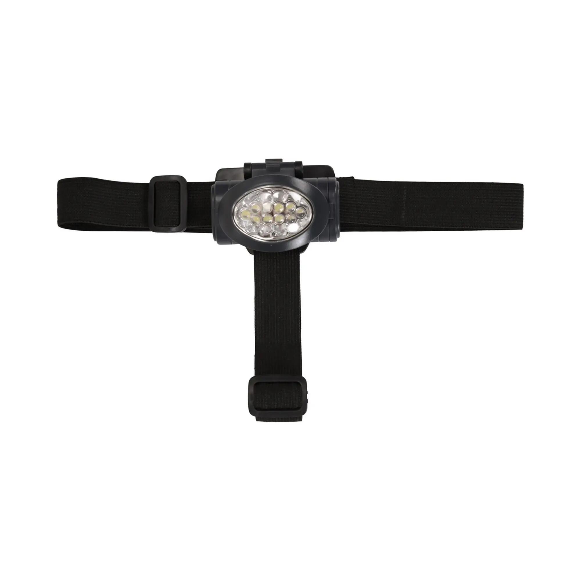 10 LED Lights Head Torch (Charcoal) 6/6