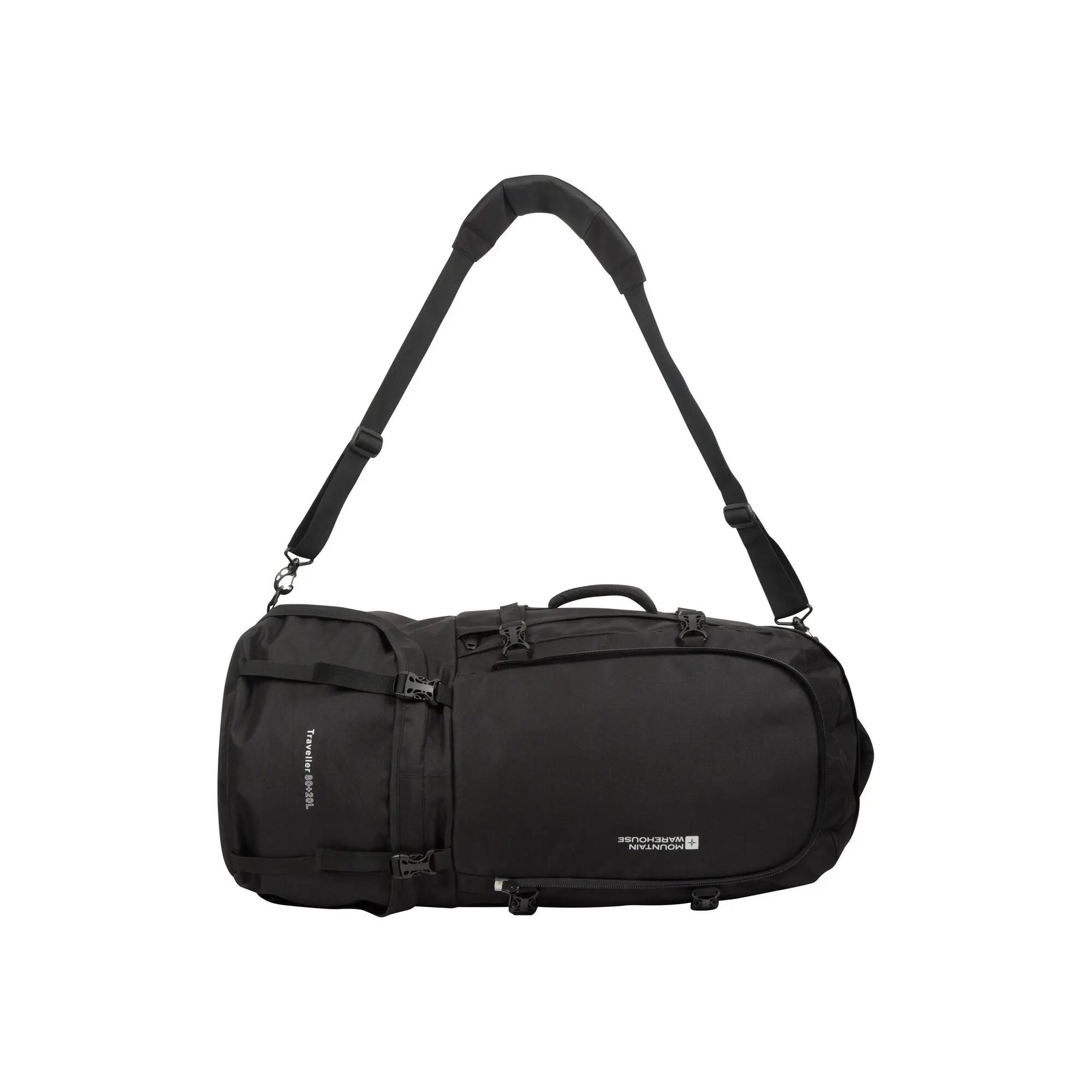 Rucksack "Traveller", 100L Damen und Herren Schwarz 6/6