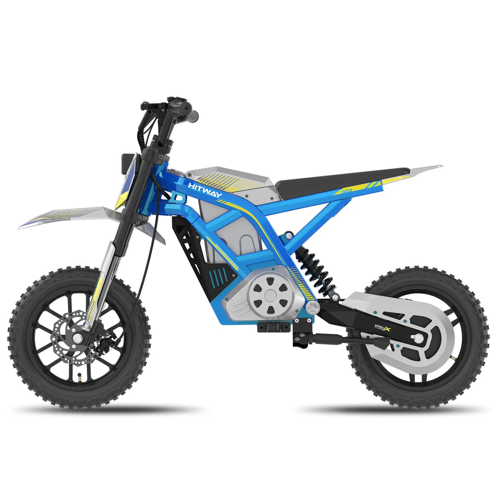 Bicicleta elétrica infantil HT100 14" 400W bateria 36V 10,4Ah 4/7