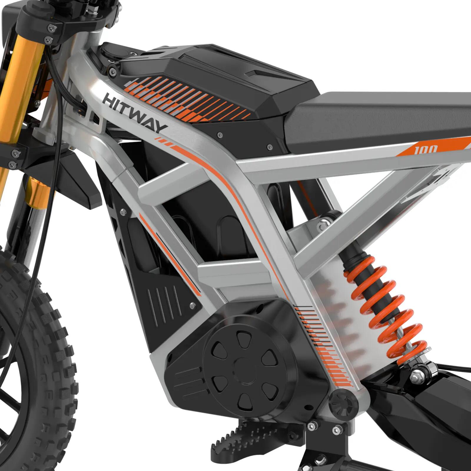 Bicicleta elétrica infantil HT100 14" 400W bateria 36V 10,4Ah 6/7