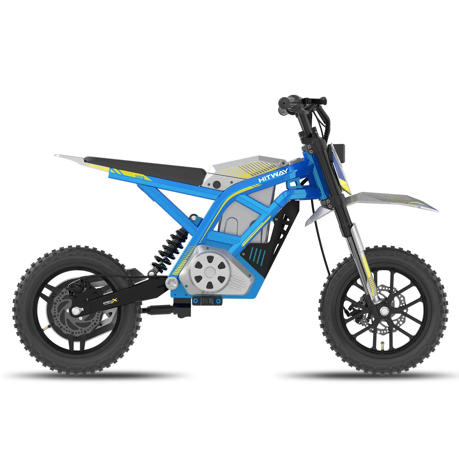 Bicicleta elétrica infantil HT100 14" 400W bateria 36V 10,4Ah 3/7