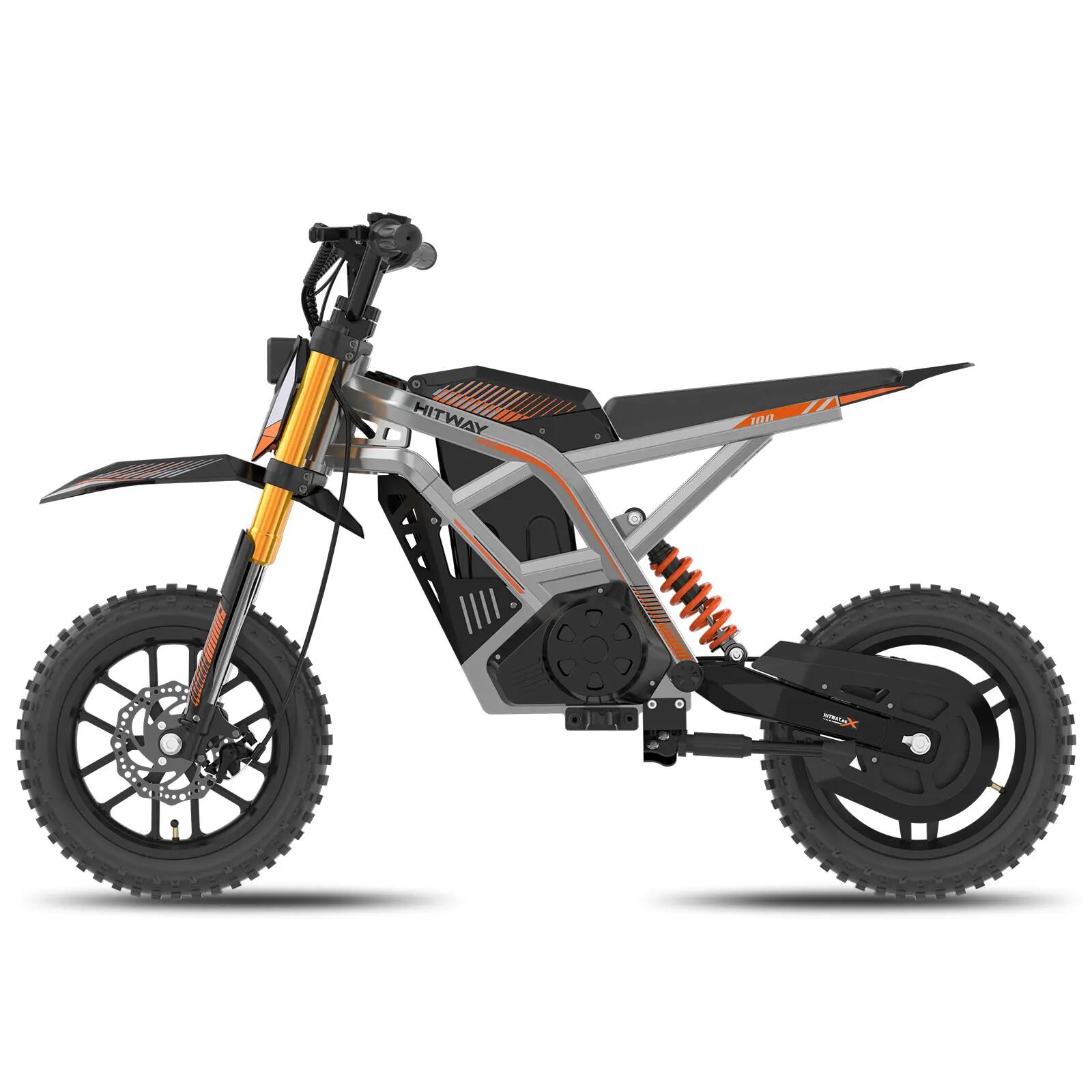 Bicicleta elétrica infantil HT100 14" 400W bateria 36V 10,4Ah 4/7