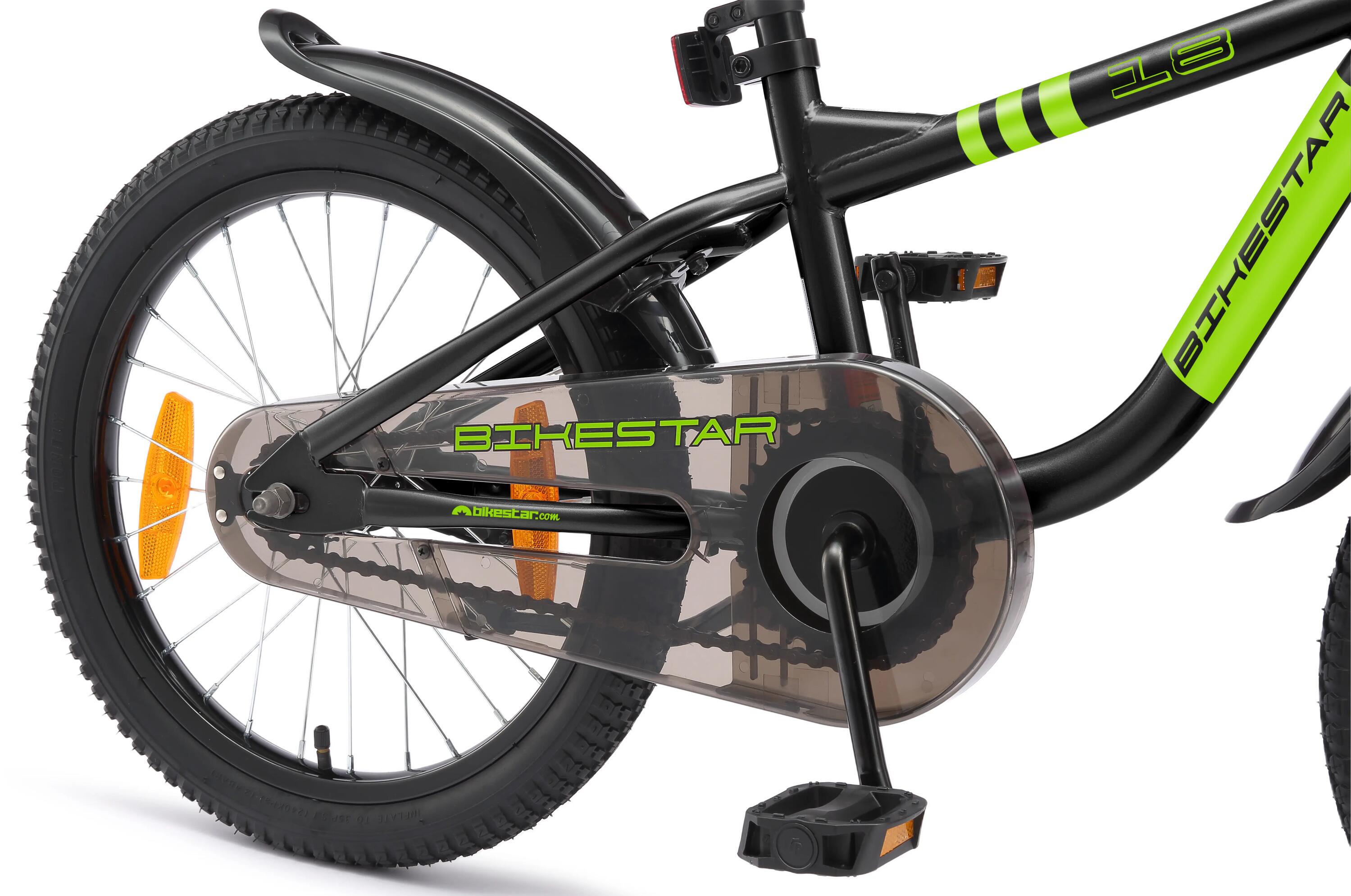 Vélo enfant 18 pouces à partir de 5 - 7 ans, VTC Sport 9/10