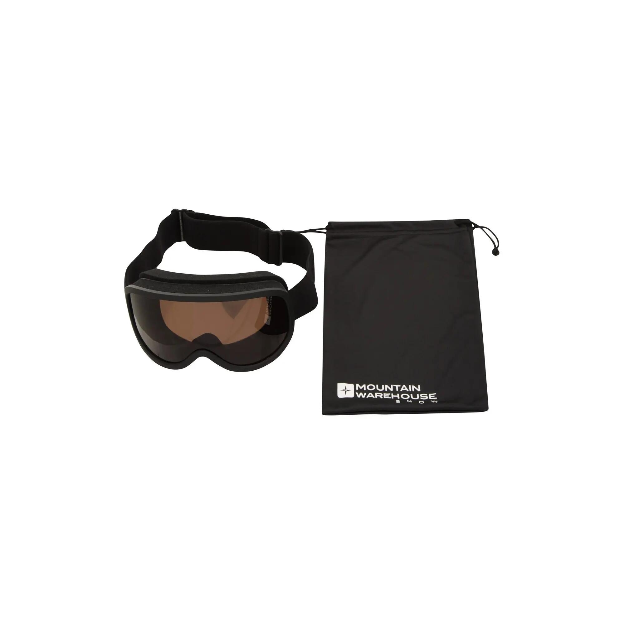 Adulto Unisex Occhiali Da Sci Mountain Warehouse Nero 5/5