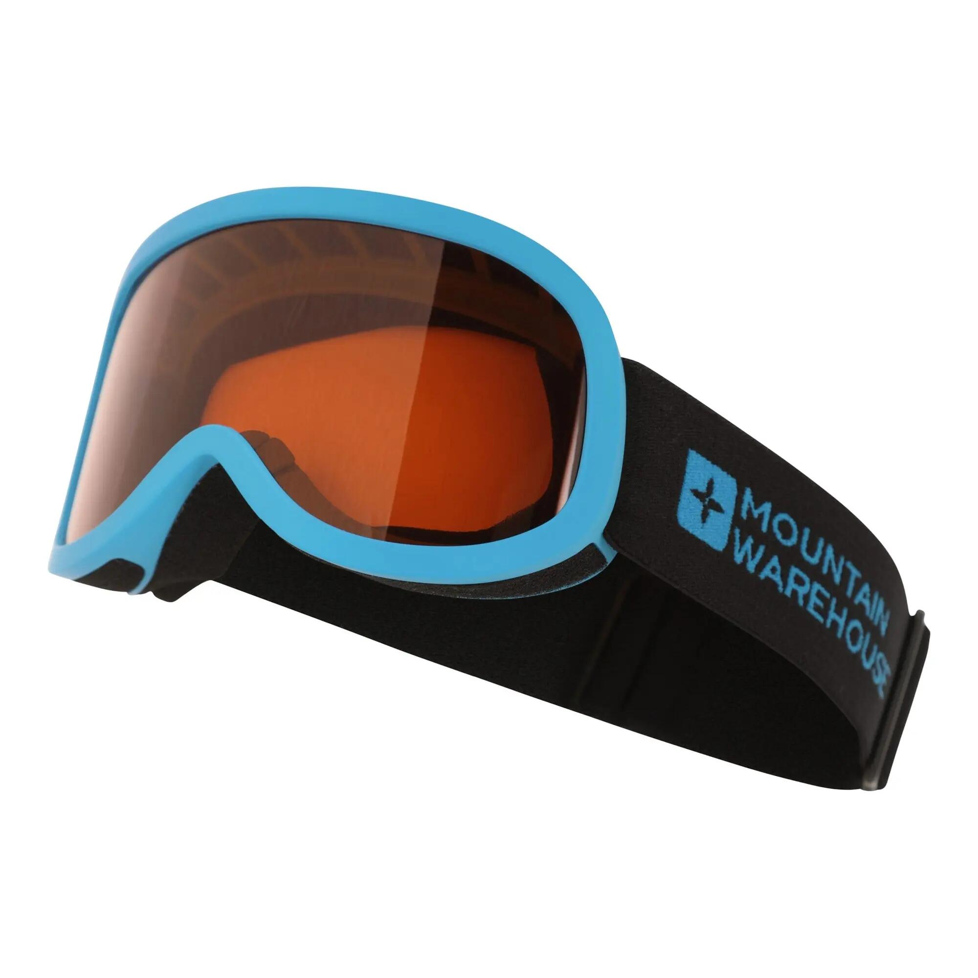 Childrens/Kids Ski Goggles (Blue) 3/4