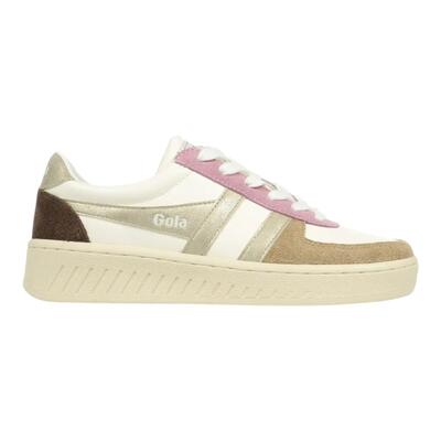 Chaussures femme baskets gola grandslam quadrant rose gola