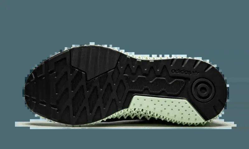 Scarpe - Running - Unisex - ZX 4000 4D Carbon - Carbon/Semi Solar Yellow 4/4