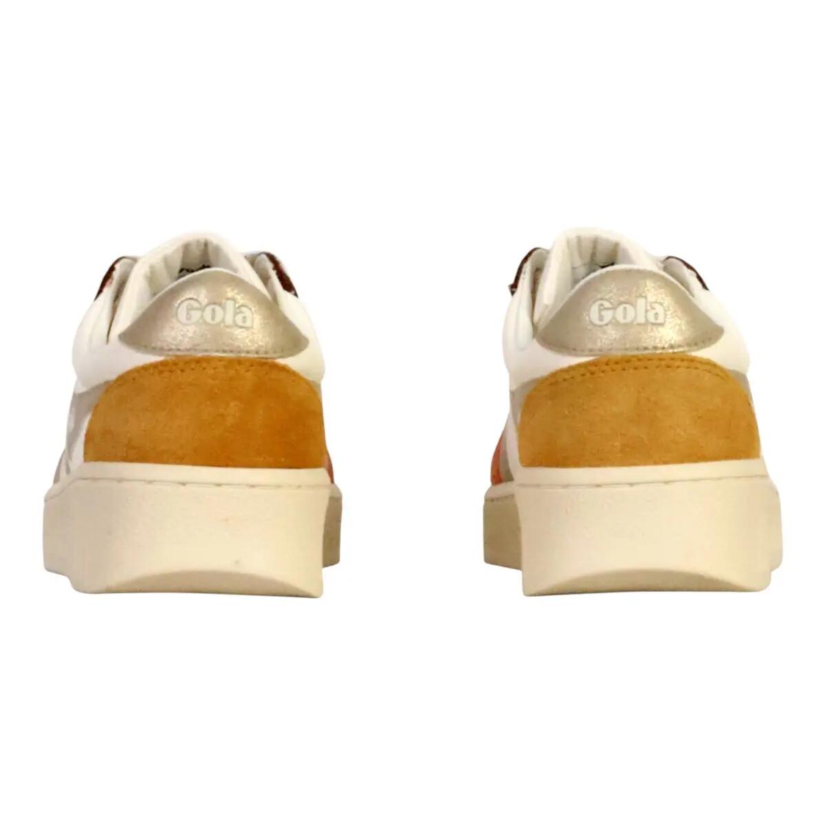 Chaussures Femme Baskets Gola GRANDSLAM QUADRANT Marron Gola 3/6