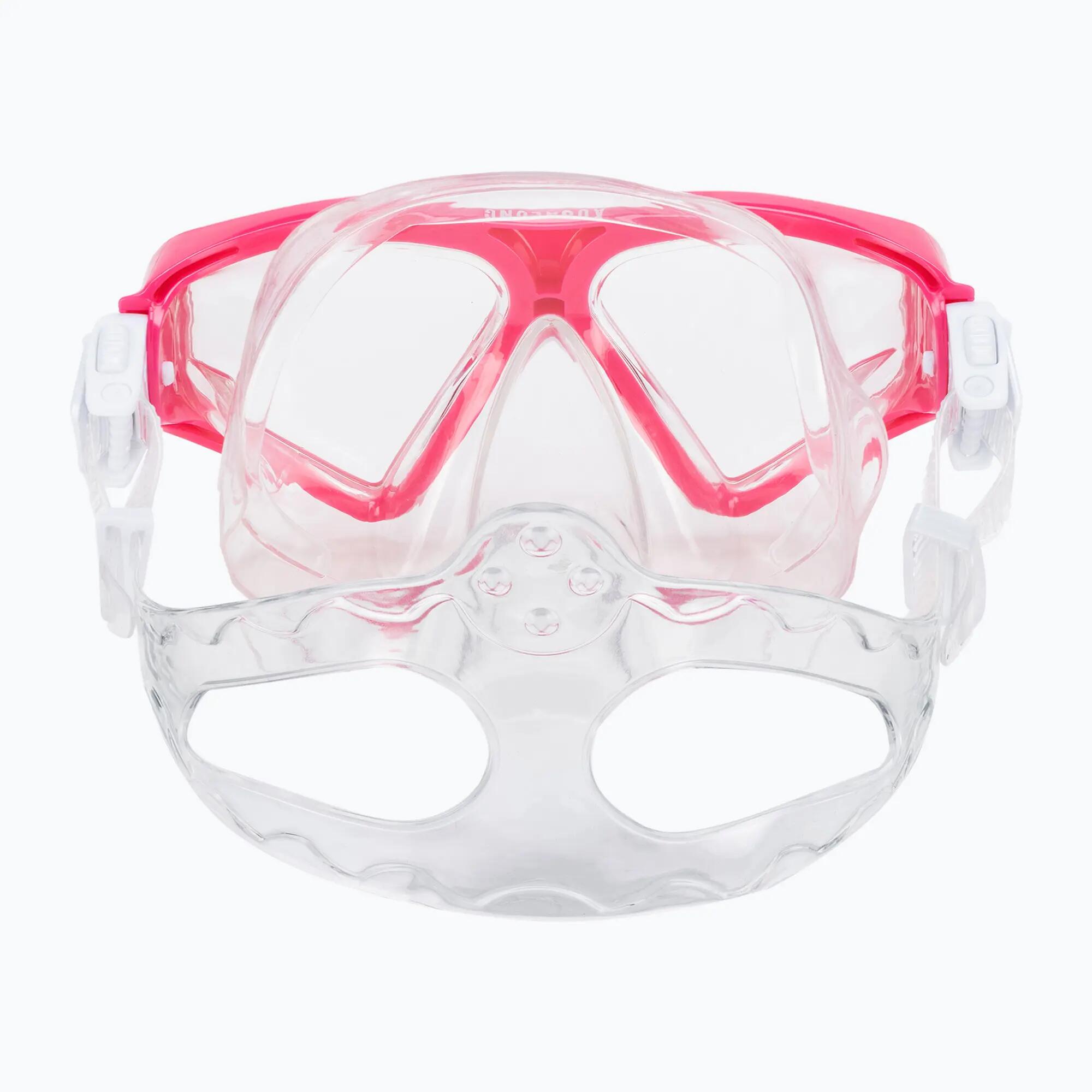 Conjunto de máscara combinada Aqualung Saturn + Snorkel 5/5