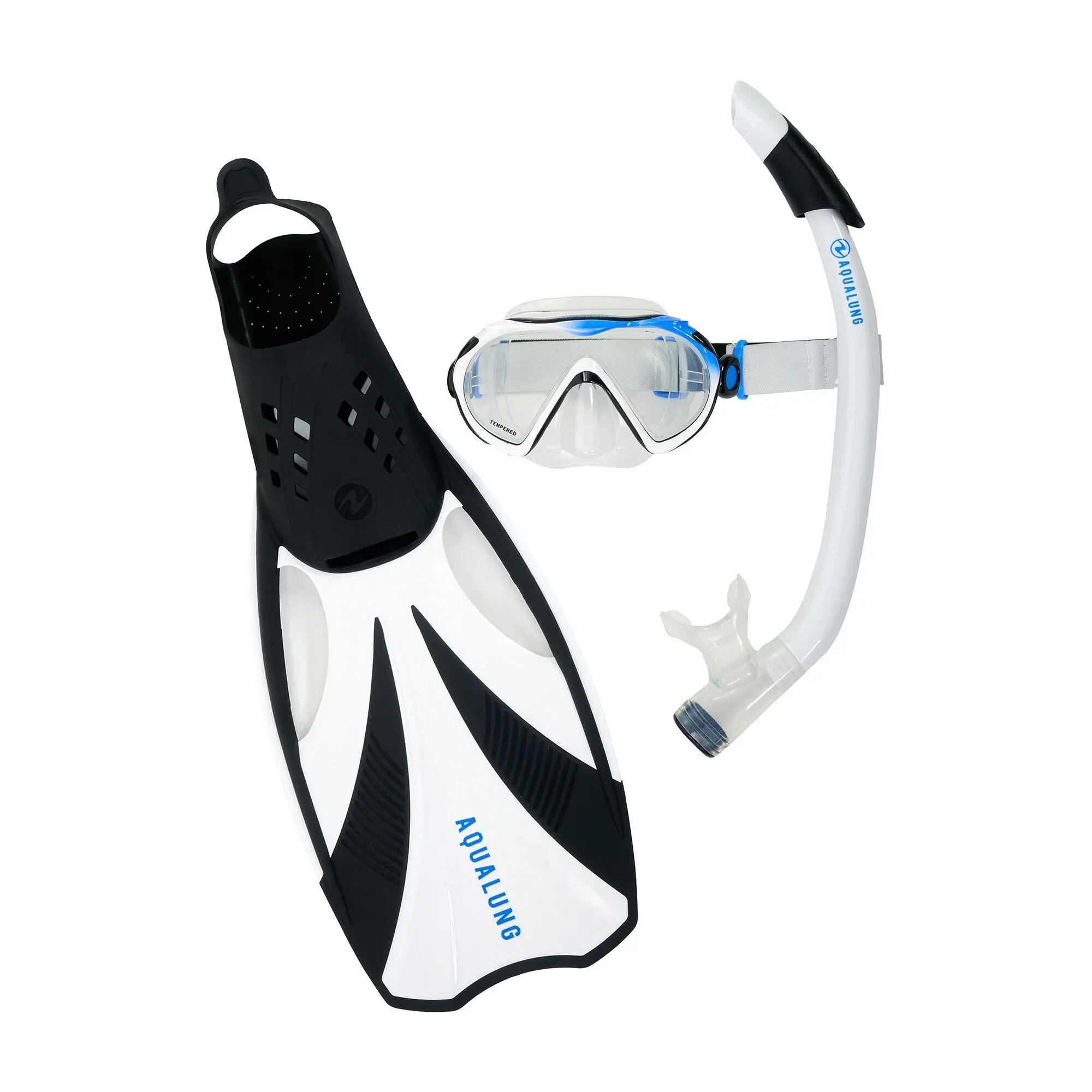 Kit de snorkel en el set de snorkel del conjunto de brújulas de Aqualung 2/3