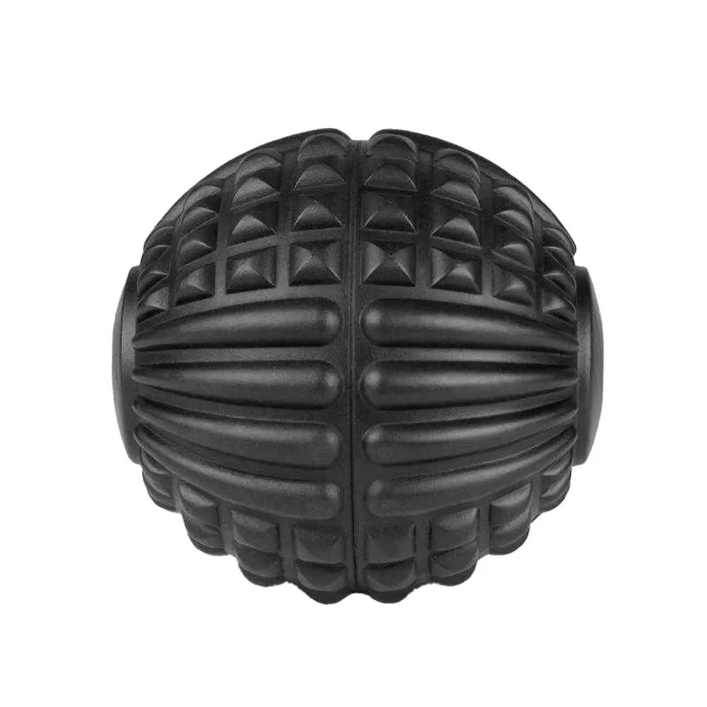 Studded Massage Ball (Black) One Size 5/5