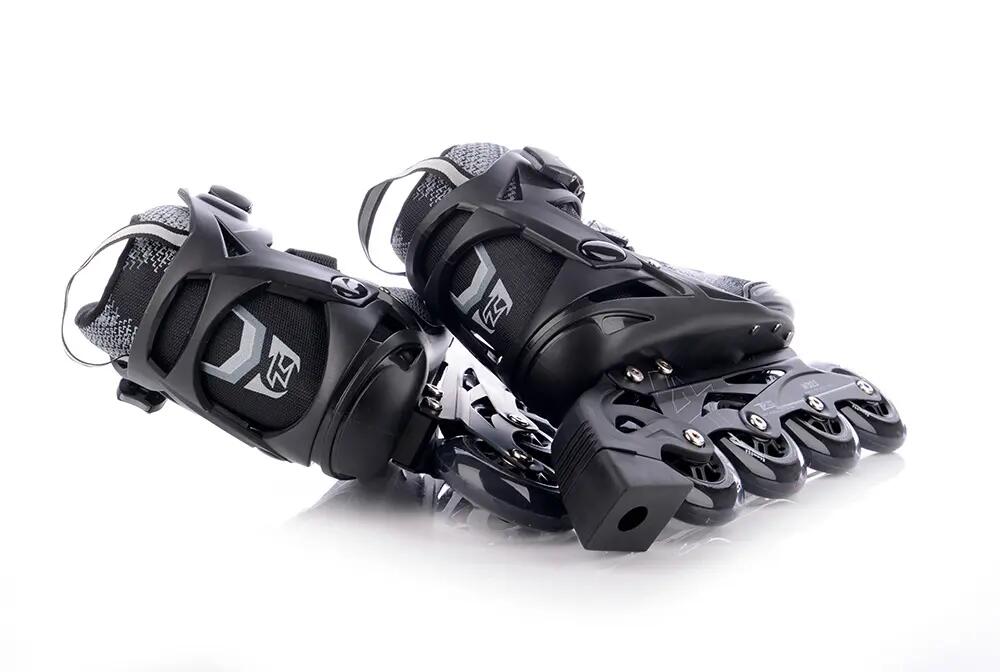Wox 2.0 84 - Patins em linha - Adulto - Preto - Cinzento 6/7