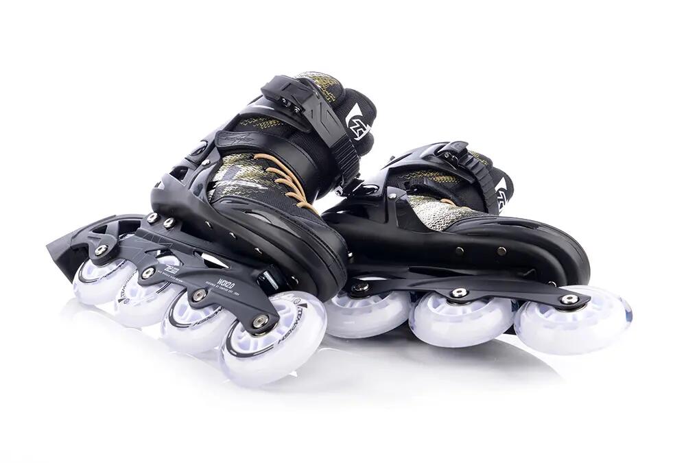 Wox 2.0 84 - Patins em linha ulher - Preto - Dourado 6/7
